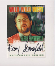 BARRY SONNENFELD AUTOGRAPH 1999 FLEER THE WILD WILD WEST "DIRECTOR" SKYBOX AUTO