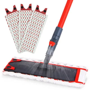 Piezas de tela de fregona plana con cabezal de fregona en aerosol UltraMax 2 en 1 juego de repuesto de fregona en aerosol - Imagen 1 de 8