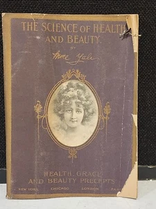 Antique Victorian Beauty Book Madame Yale Cosmetic Science Health Beauty - Picture 1 of 12