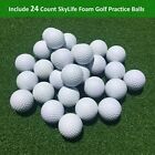SkyLife Golf Practice Balls (White 24pcs), Soft Golf Foam Balls