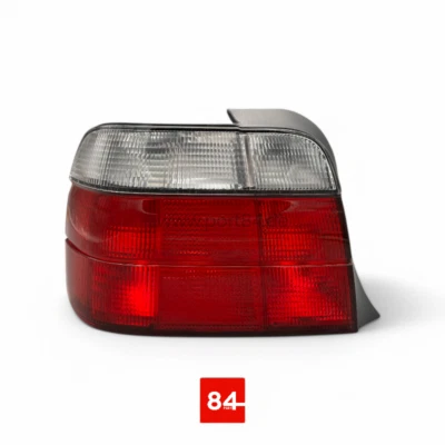 BMW E36 3er Tail Light Left Compact Red White M3 Look Rear Light Driver Side Foto 1 de 2