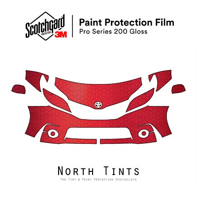 Toyota Sienna SE 2011-2017 3M PRO Película de Protección de Pintura Precortada Sujetador Transparente Kit PPF Foto 1 de 4