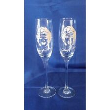 2008 Marilyn Monroe Bernard of Hollywood Licensed Tall Wine Glasses Set of 2