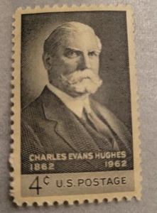 Scott #1195 C.E. Hughes 1962 MNH 4 Cent Single U.S. Postage Stamp  - Picture 1 of 2