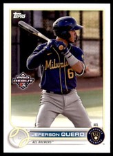 2022 Topps Pro Debut Jeferson Quero ACL Brewers #PD-6