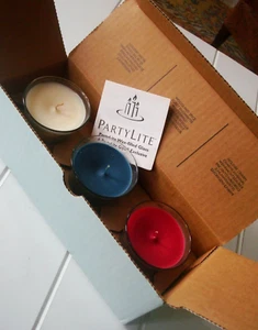 NEW PartyLite Season Select Gift Set Mini Trumpet Jar Candle 3 PC Set New P9571 - Picture 1 of 14
