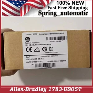 Nuevo conmutador Ethernet Allen-Bradley 1783-US05T SER A Stratix 2000 sellado de fábrica - Imagen 1 de 3