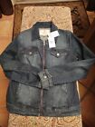 Guess Los Angeles Rigby denim blue Jacket Large In Women's new with tags.