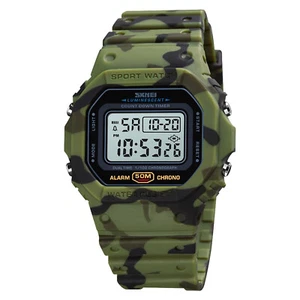 Men's Digital Sport Watch Waterproof Sport Watch with I4S1 - Picture 1 of 11