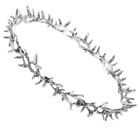  Crown of Thorns Party Hair Accessories Ancient Silver Metal Women's