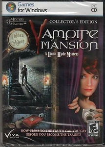 Edición Coleccionista VAMPIRE MANSION Objeto Oculto Misterio VIVA MEDIA PC Juego NUEVO - Imagen 1 de 8