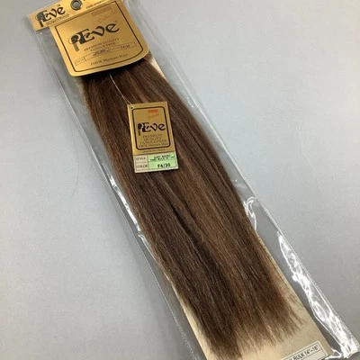 14” 100% Human Hair F4/30 Brown & Honey Straight Yaki Bulk Micro Braiding Hair - Image 1 of 4
