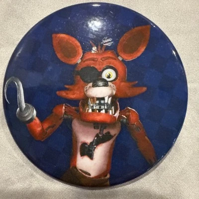 PAX West 2024 Foxy Button Five Nights Freddy’s FNAF 10th BIRTHDAY  - Image 1 of 3