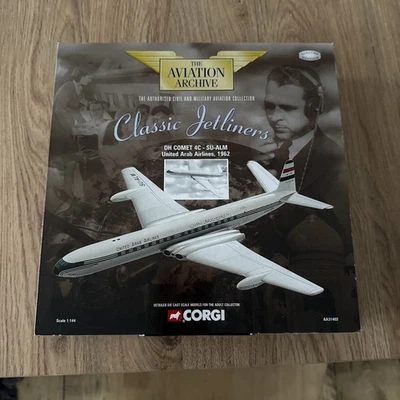 Corgi Aviation 1:144 DH Comet United Arab Airlines 1962 AA31402 BRAND NEW - Image 1 of 2
