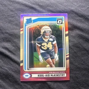 2024 Panini Donruss Kool-Aid McKinstry Rated Rookie Pink Optic Preview RC #315 - Picture 1 of 2