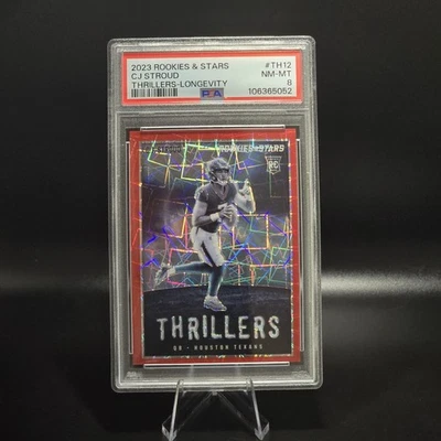 2023 Panini Rookies & Stars - Thrillers C.J. Stroud #TH-12 Longevity Prizm (RC) - Image 1 of 2
