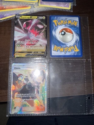 4 Pages Worth Of Pokémon Cards! Rare, Vintage, Etc Most From 2009 And Up. - Image 1 of 4