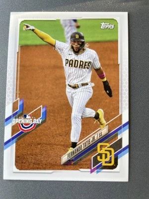 2021 Topps Opening Day #1 Fernando Tatis Jr. - Image 1 of 2