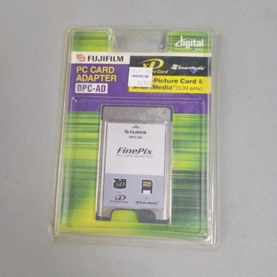 Fujifilm DCP - AD xD Picture Card/SmartMedia PCMCIA PC Card Adapter. SEALED. - Image 1 of 3