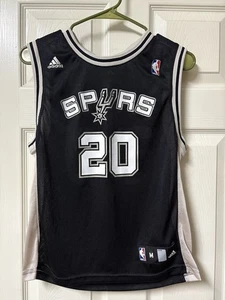 Manu Ginobili San Antonio Spurs NBA Adidas Swingman Jersey Sz Youth Medium - Picture 1 of 7