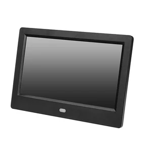 7in Digital Photo Picture Frame Alarm Clock MP3/4 Movie Player W/Remote Cont Fit - Picture 1 of 12