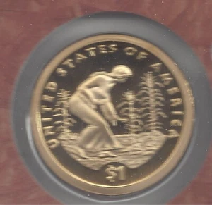 2009 S Native Dollar Gem Proof Sacagawea - Picture 1 of 2