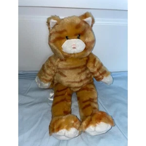 Build A Bear Workshop Orange Tabby Cat Kitten Plush 17" With Meow Sound - Picture 1 of 6