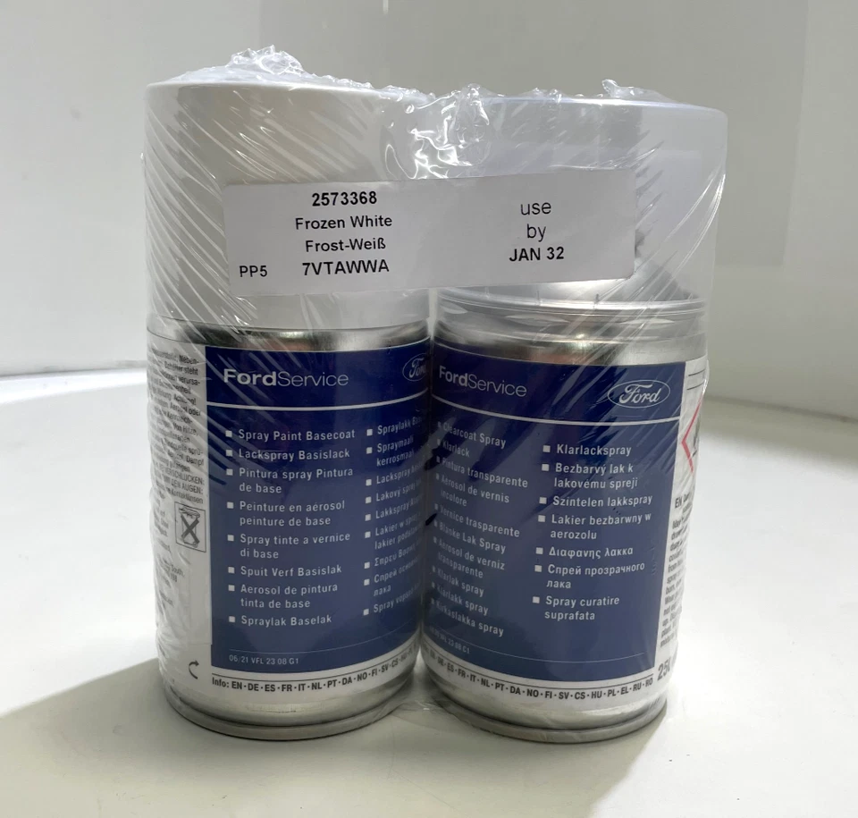 Ford Frost Weiß 7VTA Spraydose 2573368 Original Frostweiß