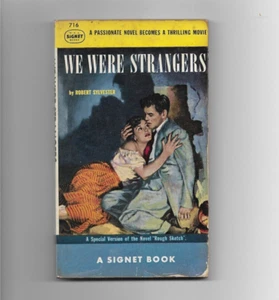 WE WERE STRANGERS BY ROBERT SYLVESTER SIGNET PAPERBACK 1949 ACCEPTABLE CONDITION - Picture 1 of 10