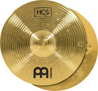 Hcs Hihats Cymbals For Drum Set, Made In Germany ? Traditional Medium Brass, 2-Y