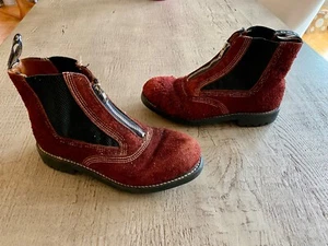 John Fluevog Vintage Front Zipper Boots - Picture 1 of 5