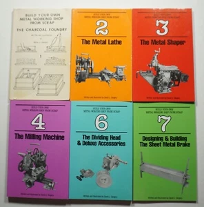 Build Your Own Metal Working Shop from Scrap Vols 1-4, 6 & 7 Gingery Manual - Imagen 1 de 15