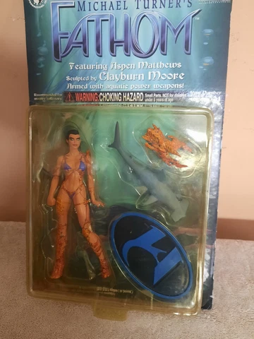 Michael Turner's Fathom Aspen Matthews Action Figure 1999 Cover