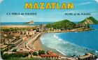 Mazatlan Sin Mexico Olas Atlas Beach Hotel Pacific Advertising  Vintage Postcard