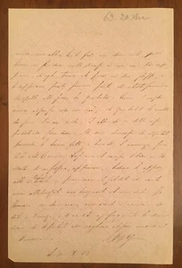 Lettera autografa di Francesco Domenico Guerrazzi - Picture 1 of 1