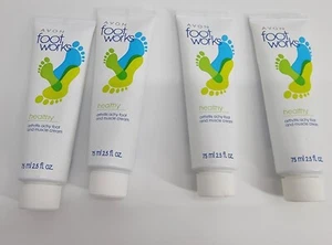 (Lotto di 4) Artrite Achy Crema Piedi e Muscoli Avon Footworks (NOS)** - Foto 1 di 6