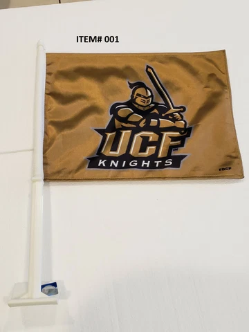 UCF Knights car, truck, or SUV car window flag: Double sided design Cover