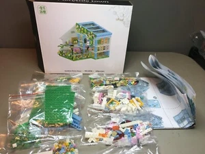 Fairytale Town Sunshine Flower House 2036 Micro Brick Building Blocks Set - Picture 1 of 3