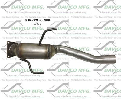 Convertidor catalítico-ajuste exacto Davico 17478 se adapta 08-10 Porsche Cayenne 4,8 L-V8 Foto 1 de 2