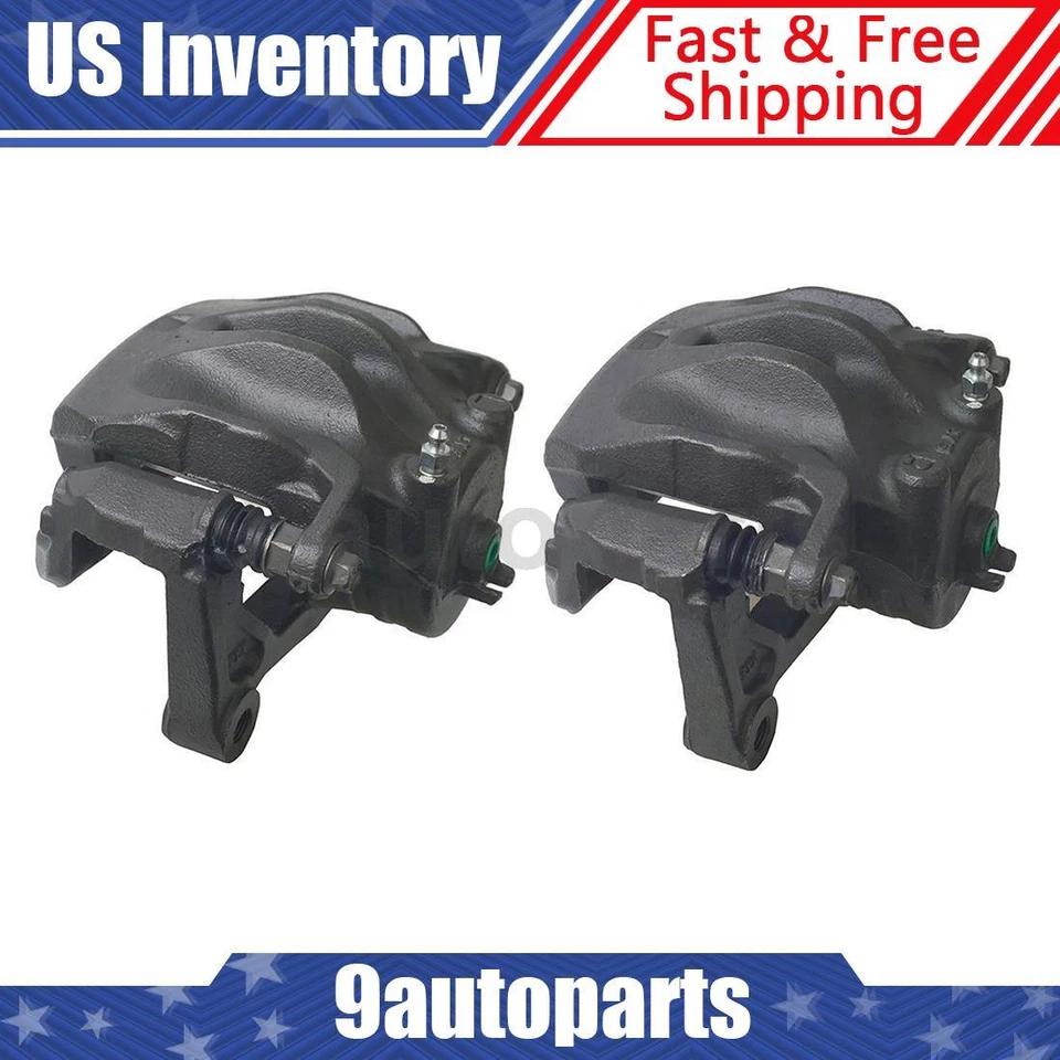 Juego de 2 pinzas de freno delanteras izquierda derecha para Nissan Murano 2003-2012 Foto 1 de 4