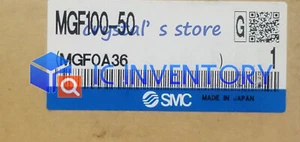 1PZ Nuovo SMC Tavolo Guida Cilindro Pneumatico MGF100-50 - Foto 1 di 1
