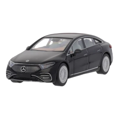 Mercedes Benz V 297 EQS AMG Line 2022 Nero Nuovo OVP 1:87 Herpa - Immagine 1 di 2