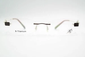 Tao Mod. 9914 Col. 2 52[]18 140 Braun randlos Brille Brillengestell Neu - Picture 1 of 6