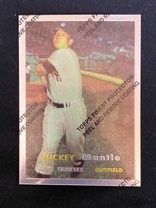 Mickey Mantle Commemorative Topps Chrome Reprint Insert Pick From List