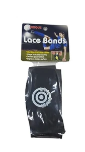 Unique Sports Lace Bands Soccer Cleat Lace Cover Black - Picture 1 of 2