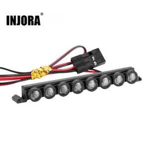 INJORA Nylon Molded 8LED Roof Light for 1/18 RC Crawler TRX4M Bronco (4M-47) - Picture 1 of 12
