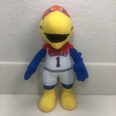 Bleacher Creatures Kansas Jayhawks Big Jay 10" Mascot Plush Figure Cover