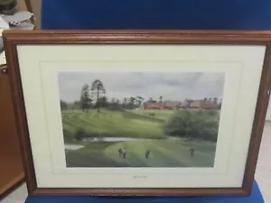 Limited Edition Print of Ufford Park Golf Course Suffolk by Terry Harrison - Picture 1 of 5