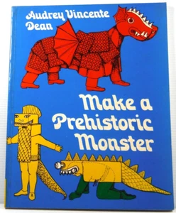 Make a Prehistoric Monster by Audrey Vincente Dean PB VGC Dinosaur activity book - Bild 1 von 13