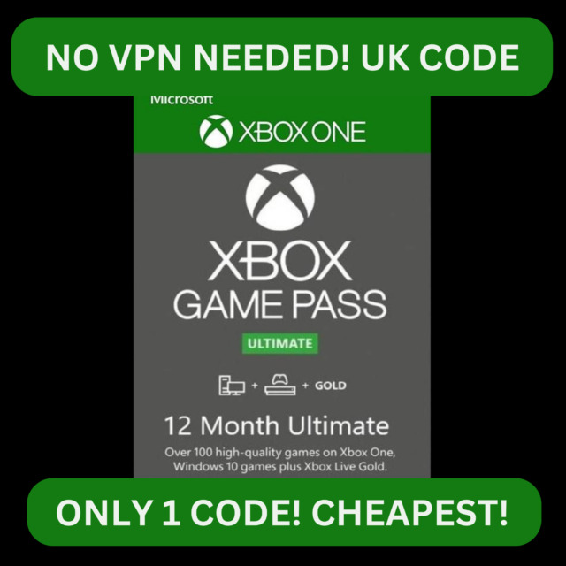 Xbox Game Pass Ultimate – 1 Month Subscription (Xbox One/ Windows 10) Xbox  Live Key TURKEY